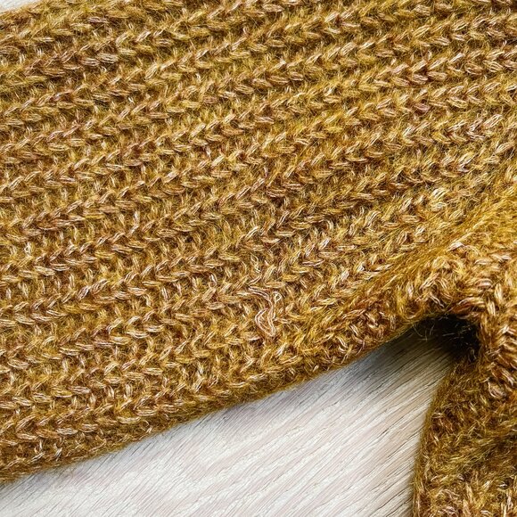 EUC Sezane Achille Cardigan Mottled Gold Size XS - Picture 5 of 6